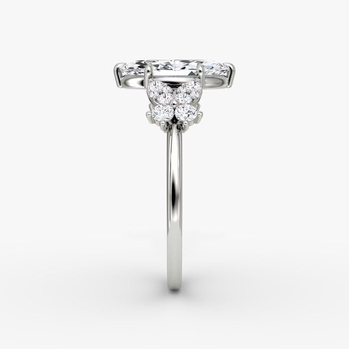 Luxurious Marquise-Cut Diamond Butterfly Ring