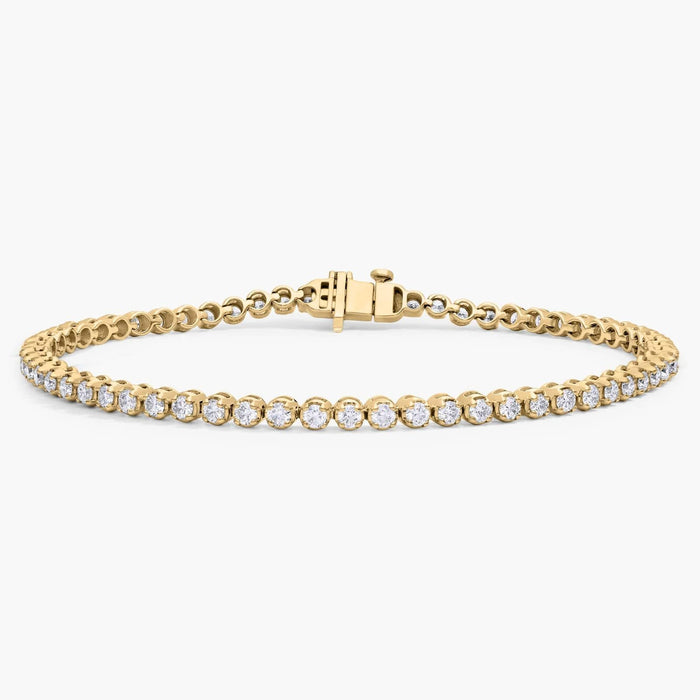 Four Prong Diamond Tennis Bracelet