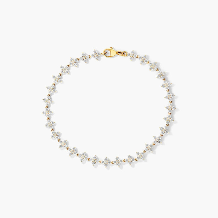 Blossom Tennis Diamond Bracelet