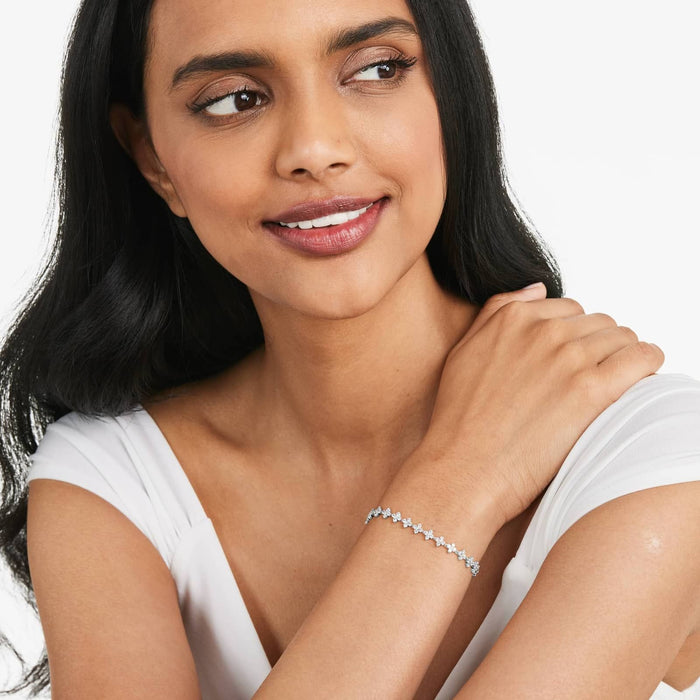 Blossom Tennis Diamond Bracelet