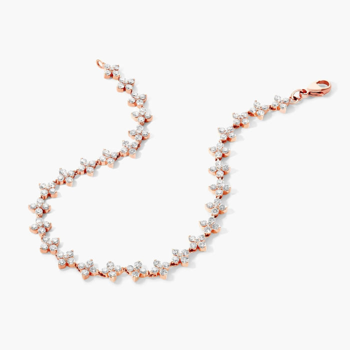 Blossom Tennis Diamond Bracelet