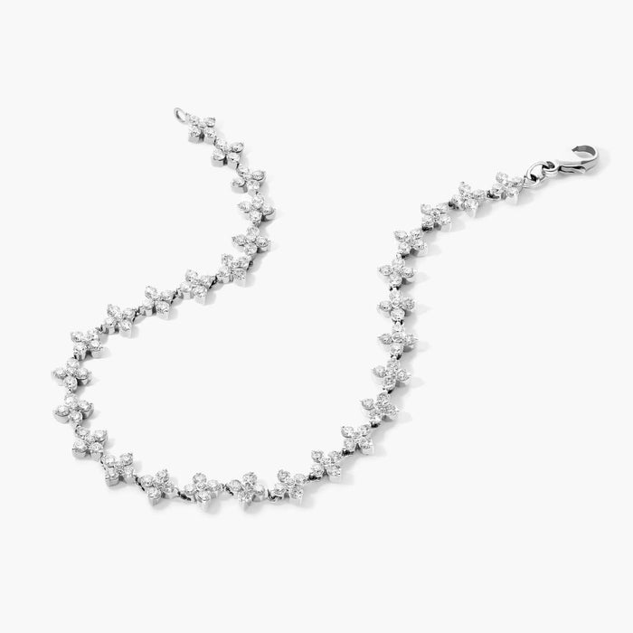 Blossom Tennis Diamond Bracelet