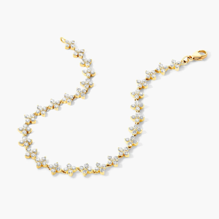 Blossom Tennis Diamond Bracelet