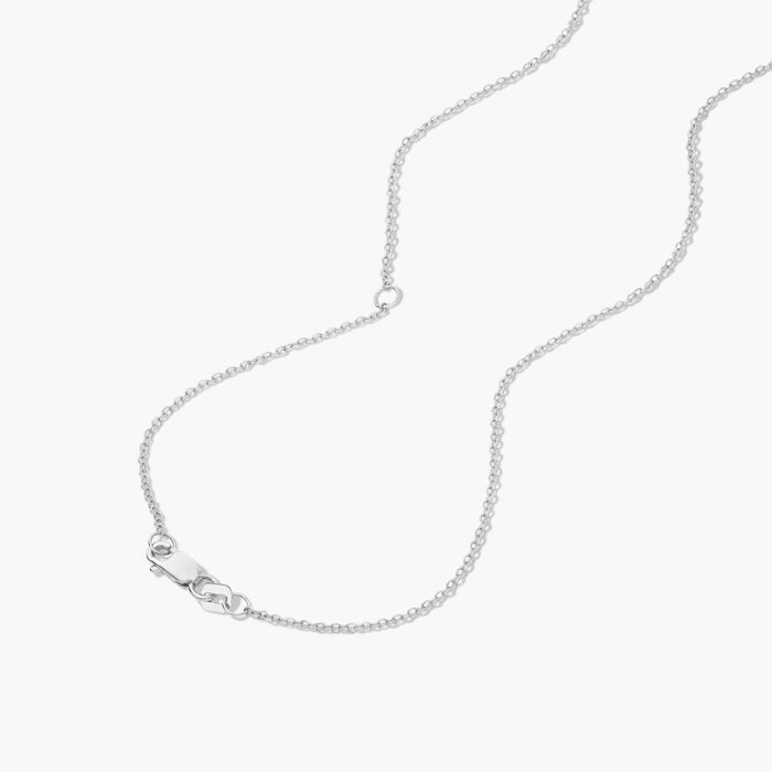 Milgrain Bezel Diamond Pendant Necklace