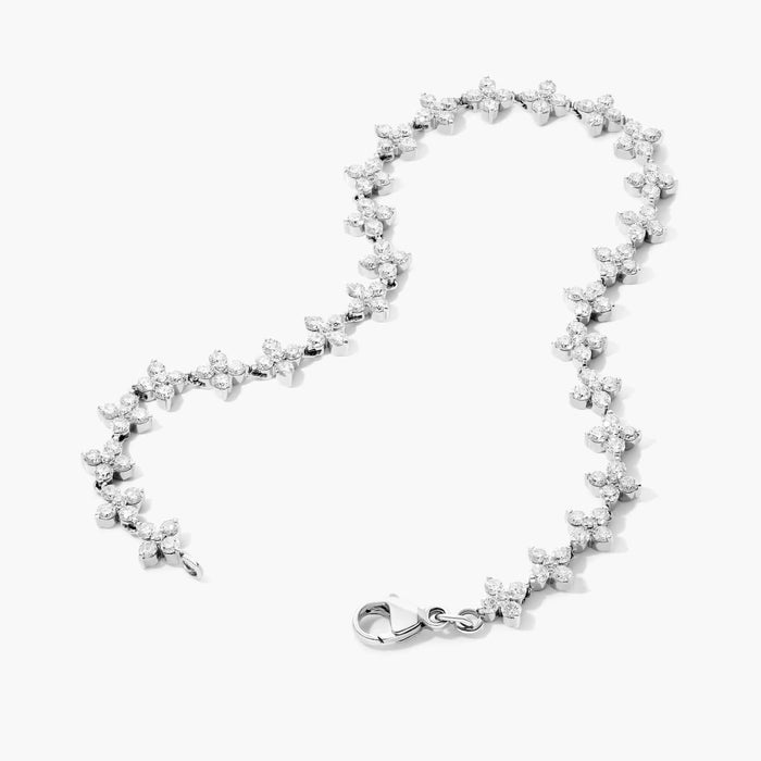 Blossom Tennis Diamond Bracelet